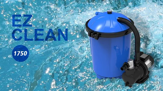Starmartix Ez Clean 1750 수영장용 필터 장비, 아쿠아룬 필터 주입